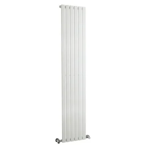Hudson Reed Sloane 1800 x 354mm Single Panel Designer Radiator   Satin White