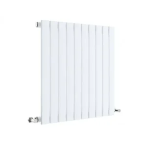 Hudson Reed Sloane 600 x 586mm Horizontal Single Panel Radiator   Satin White