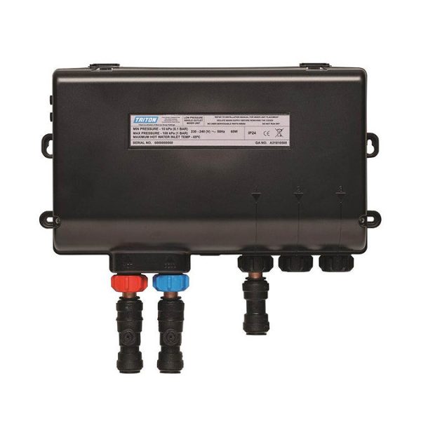 Triton HOME Digital Shower Mixer All in One Ceiling Pack with Riser Rail (High Pressure) - Image 4