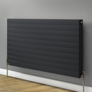 Stelrad 600 x 1200mm Compact Horizontal Line Concept K1 Type 11 Anthracite Single Panel Radiator