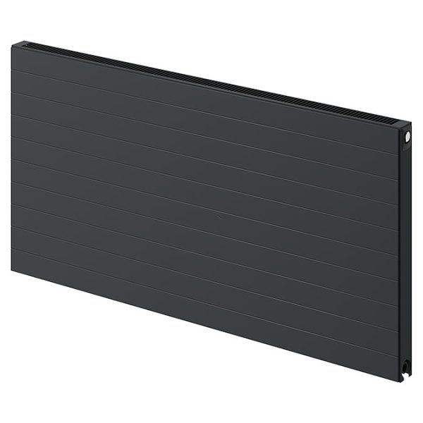 Stelrad 600 x 1200mm Compact Horizontal Line Concept K2 Type 22 Anthracite Double Panel Radiator - Image 3
