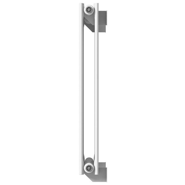 The Heating Co. 600 x 1200mm Bonaire White Double Horizontal Flat Panel Radiator - Image 2