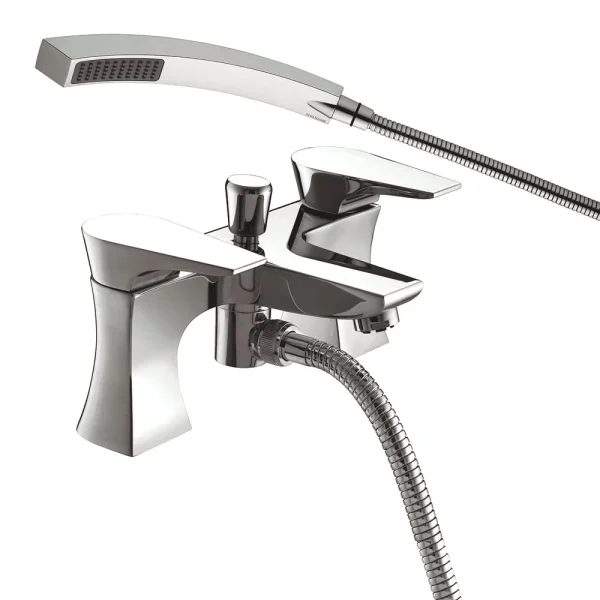 Bristan   Hourglass Contemporary Bath Shower Mixer   Chrome