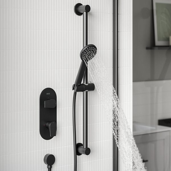 Bristan Hourglass Concealed Dual Control Shower Pack   Black - Image 5