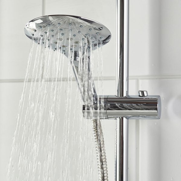 Bristan Hourglass Shower Pack with Adjustable Riser Kit - Image 2