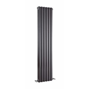 Nuie   Salvia Double Panel Radiator   1500 x 377mm   Anthracite