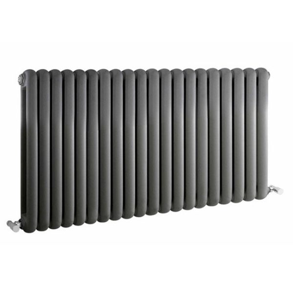 Nuie   Salvia Double Panel Radiator   635 x 1210mm   Anthracite