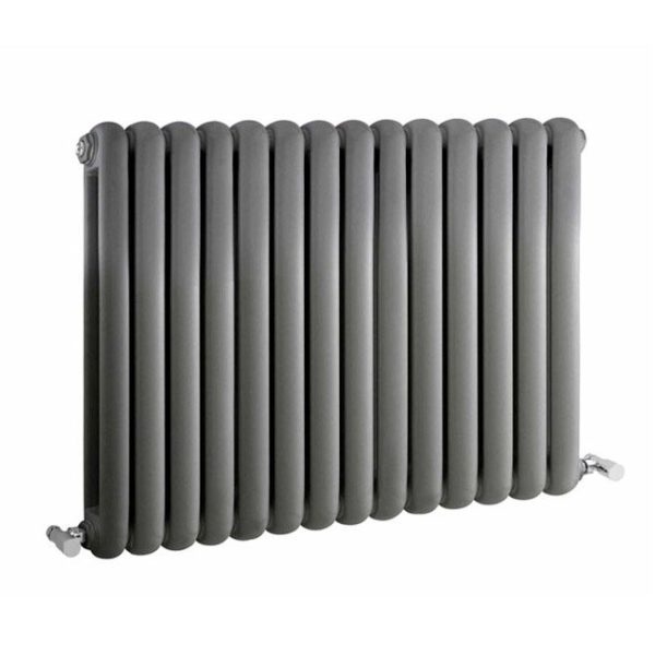Nuie   Salvia Double Panel Radiator   635 x 853mm   Anthracite