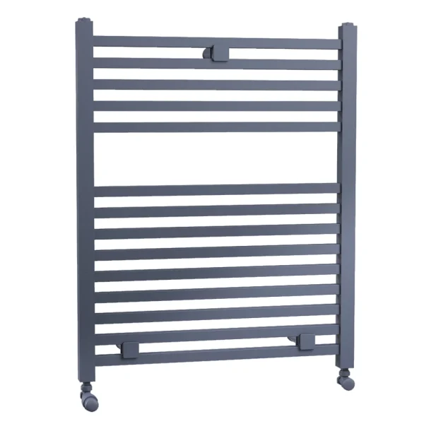 Lindley Straight Heated Towel Rail   W500 x H690mm   Anthracite