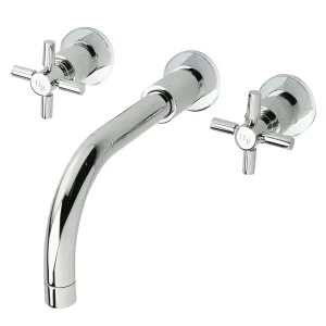 Hudson Reed   Tec Crosshead Wall Mounted Basin Mixer