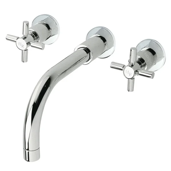 Hudson Reed   Tec Crosshead Wall Mounted Basin Mixer