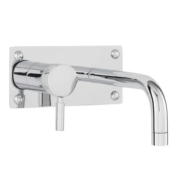 Hudson Reed Tec Single Lever Wall Mounted Bath/Basin Filler   Chrome