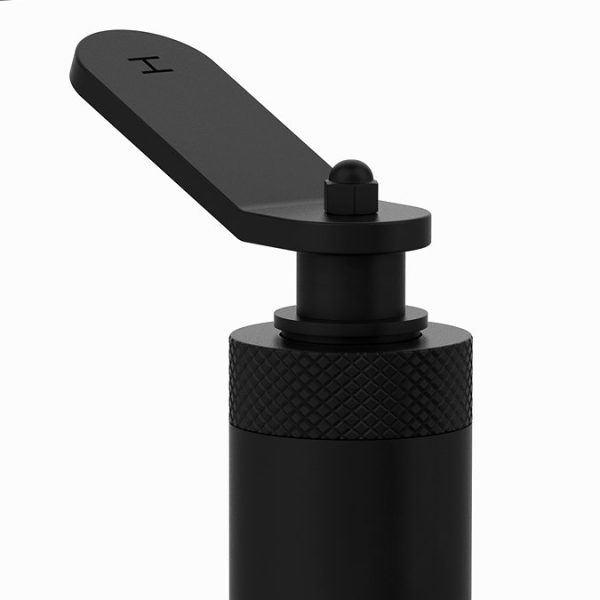 Huxley Matt Black Bath Filler - Image 2