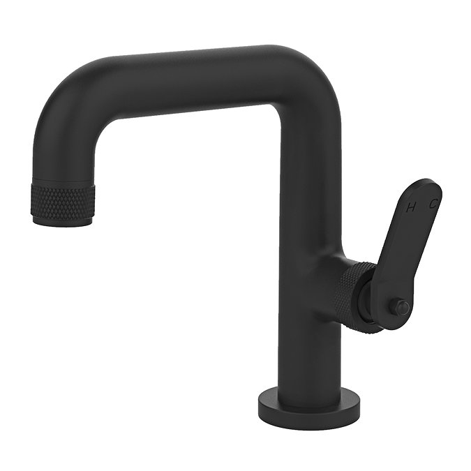 Huxley Matt Black Mono Basin Mixer Tap - Image 5