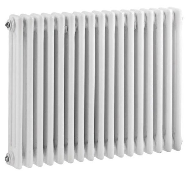 Hudson Reed Colosseum Triple Column Radiator 600 x 777mm   White