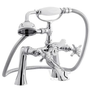 Nuie Traditional Beaumont Bath Shower Mixer w. Shower Kit