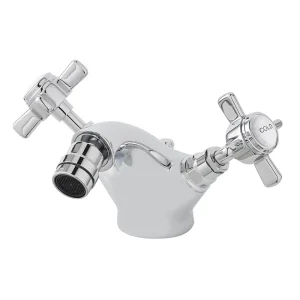 Nuie Luxury Beaumont Mono Bidet Mixer with Pop Up Waste   Chrome