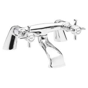 Nuie Traditional Beaumont Bath Filler   Chrome