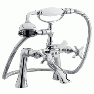 Traditional 1/2" Bath Shower Mixer   Chrome