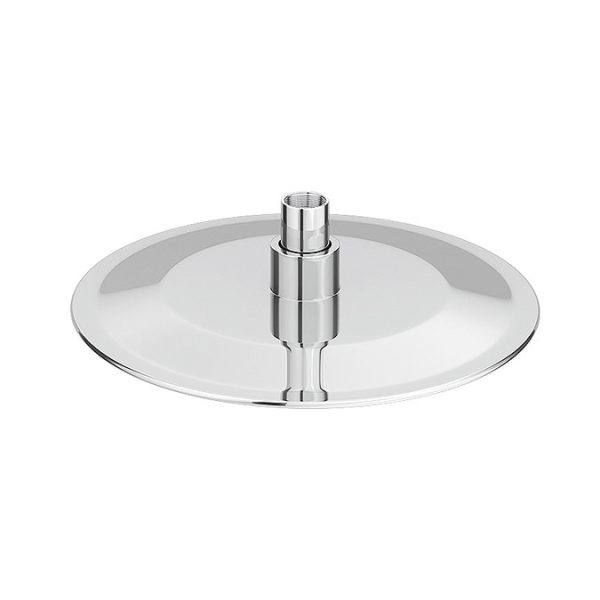 Arezzo Chrome Industrial Style Shower System with Concealed Valve, Head + Handset - Image 6