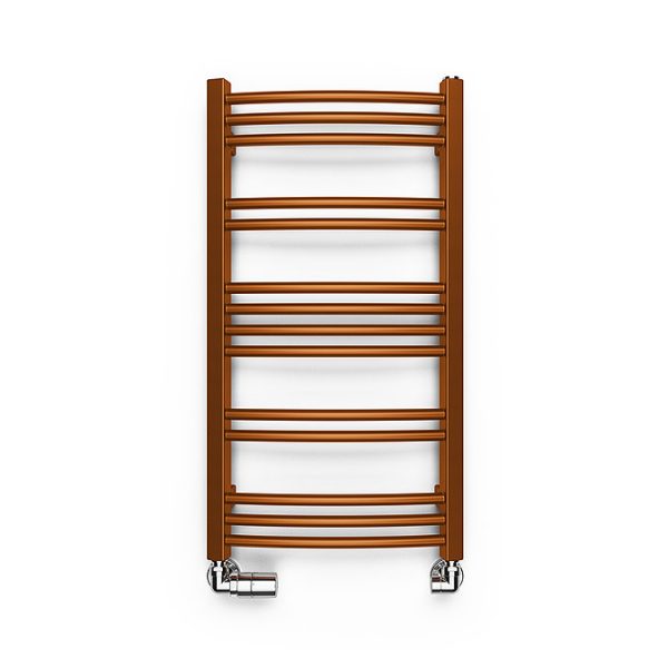 Terma Jade True Copper Heated Towel Rail 753 x 400mm - Image 4