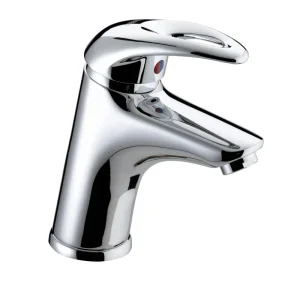 Bristan Java Contemporary Basin Mixer with Clicker Waste   Chrome