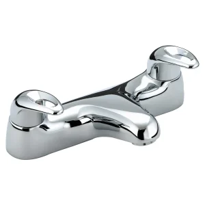 Bristan Java Contemporary 2 Handle Bath Filler   Chrome