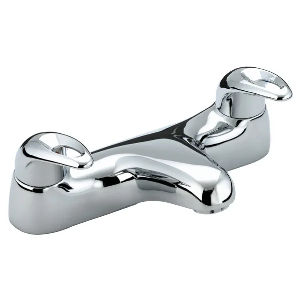 Bristan Java Contemporary 2 Handle Bath Filler   Chrome