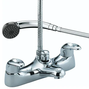 Bristan Java Contemporary Deck Mounted Bath Shower Mixer   Chrome
