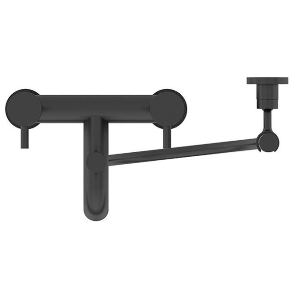 Mode Harrison Black Bath Shower Mixer Tap - Image 6