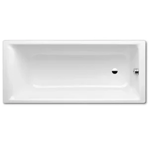 Kaldewei Puro 0TH Steel Bath with Standard Overflow + Leg Set 1800mm x 800mm