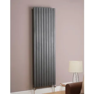 Boston Straight Designer Radiator   Anthracite
