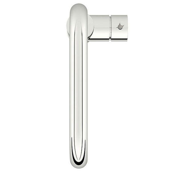 Schon L Spout Kitchen Mixer Tap   Chrome - Image 2