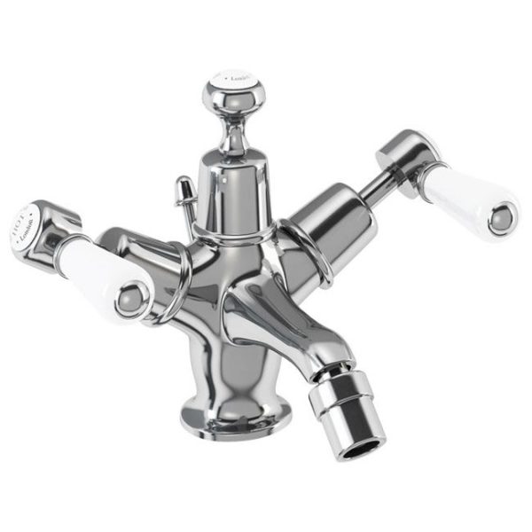 Burlington Kensington   Bidet Mixer with Pop Up Waste