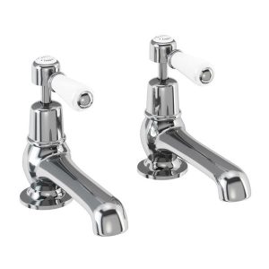 Burlington Kensington   Chrome Basin Taps 5"