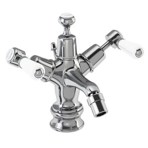 Burlington Kensington Regent   Bidet Mixer with Pop Up Waste