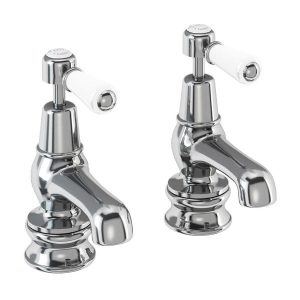 Burlington Kensington Regent   Chrome Basin Taps 3"