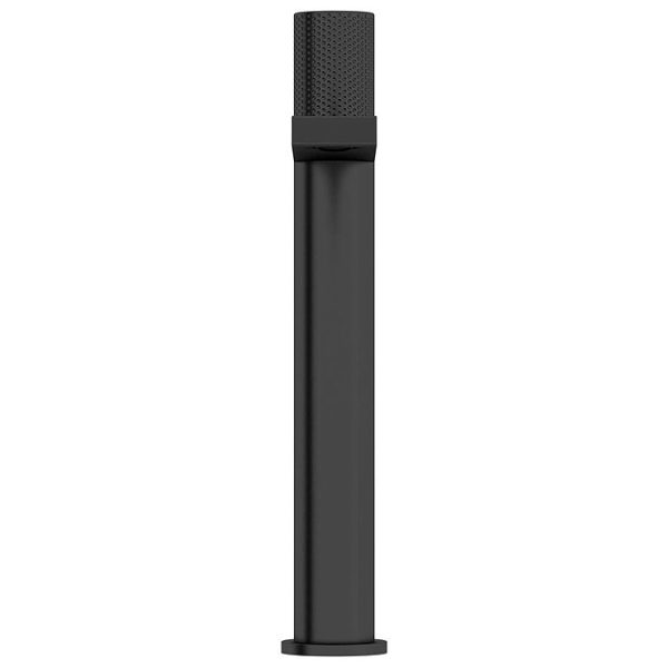 Mode Ponti Matt Black High Rise Basin Mixer Tap - Image 4