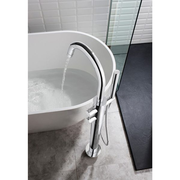 Crosswater   Kai Lever Thermostatic Bath Shower Mixer with Kit - Image 2