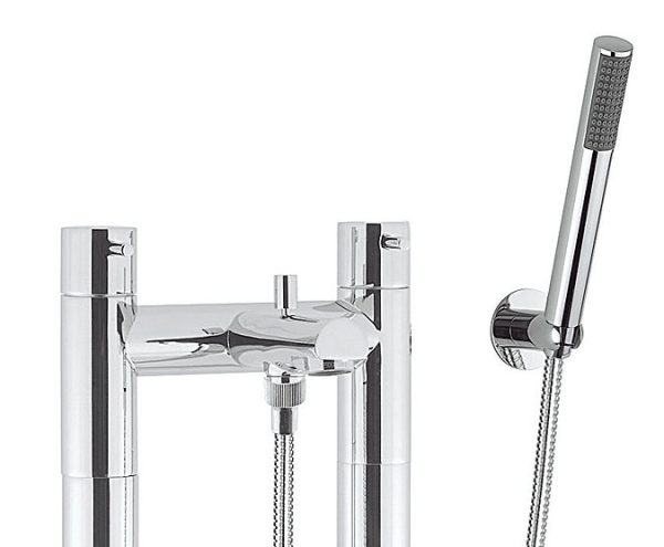 Crosswater   Kai Lever Floor Mounted Freestanding Bath Shower Mixer - Image 2