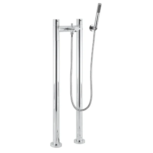 Crosswater   Kai Lever Floor Mounted Freestanding Bath Shower Mixer