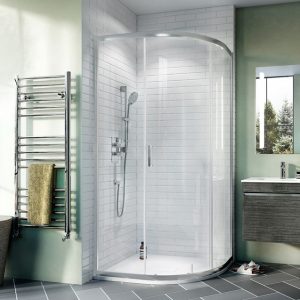 Crosswater 800 x 800mm Kai 6 Quadrant Single Door Shower Enclosure