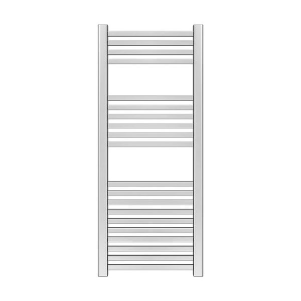 Cube Heated Towel Rail   Chrome (500 x 1100mm) - Image 3
