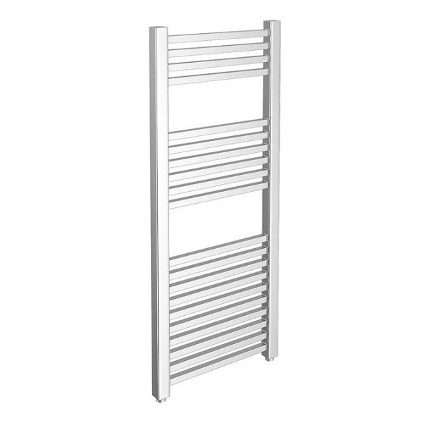 Cube Heated Towel Rail   Chrome (500 x 1100mm) - Image 2