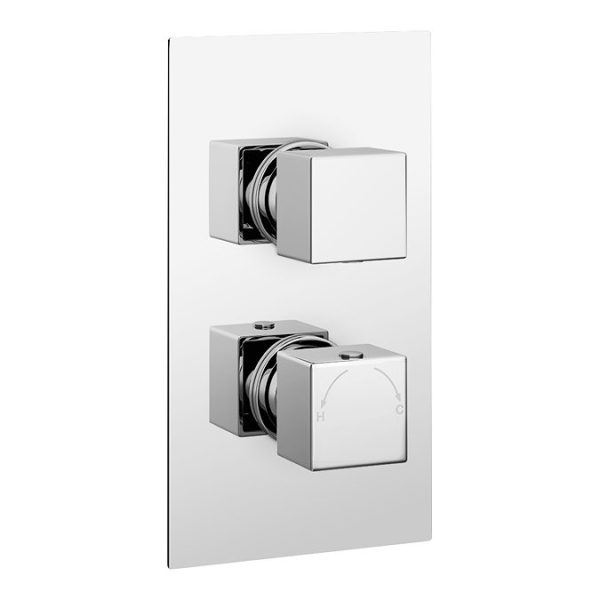 Milan Shower Bath + Concealed 1 Outlet Shower Pack (1700 L Shaped with Screen + Panel) - Image 7