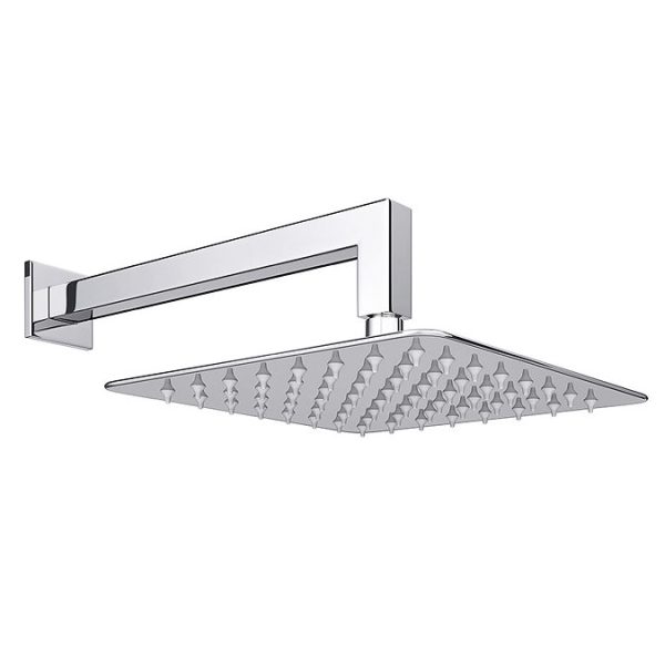Milan Shower Bath + Concealed 1 Outlet Shower Pack (1700 L Shaped with Screen + Panel) - Image 8
