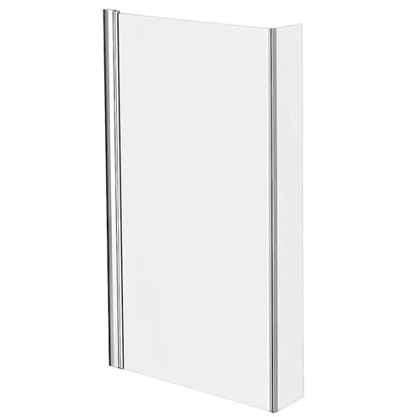Orchard L Shaped 1700 x 850mm Right Handed Shower Bath with Hinged Bath Screen - Image 4