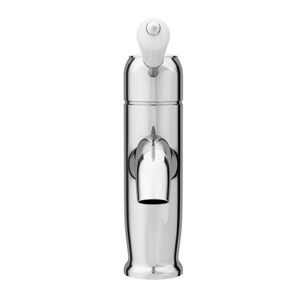 Lancaster Traditional Chrome Single Lever Mono Basin Mixer Tap - Image 2