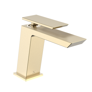 Crosswater Limit Basin Monobloc   Brushed Brass