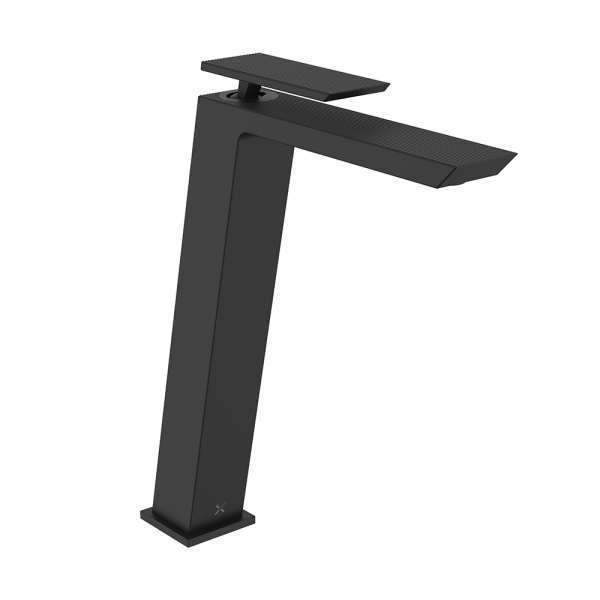 Crosswater Limit Tall Basin Monobloc   Matt Black